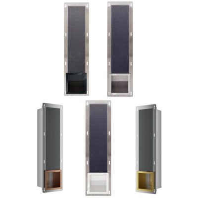 Unterputz Wandnische Toilettenpapieraufbewahrung WALL BOX PAPER 3