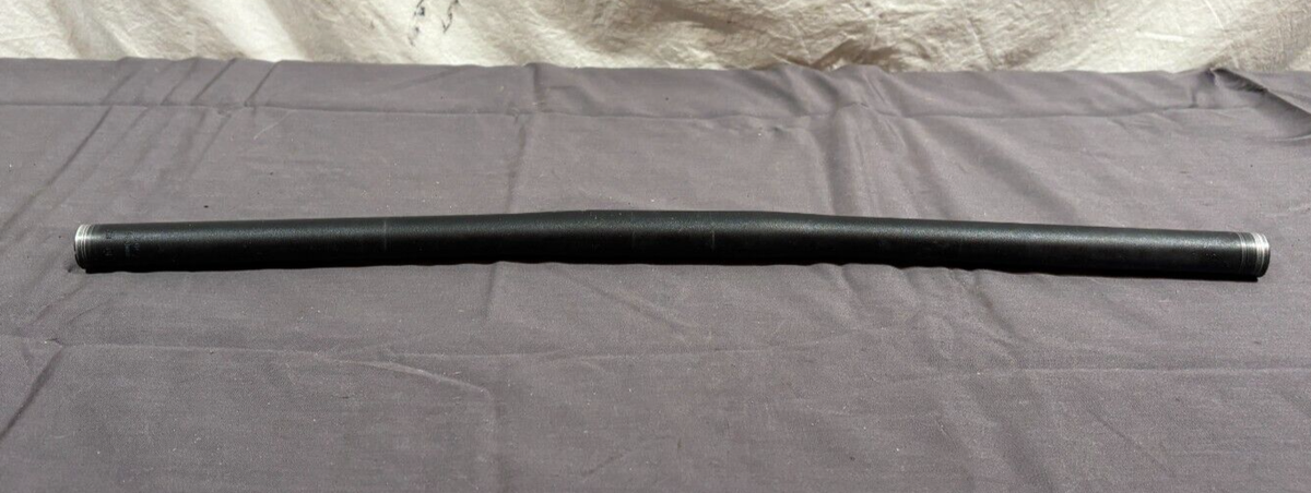 Guidon VTT aluminium KHS vintage années 90 barres plates 58 cm x 25,4