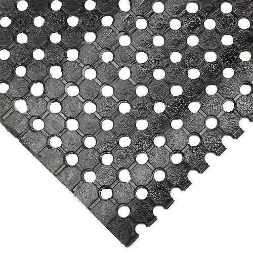 Black Shock Safety Tray Perforated Rubber Ute Mats 1820 or 1500 wide - Picture 7 of 84