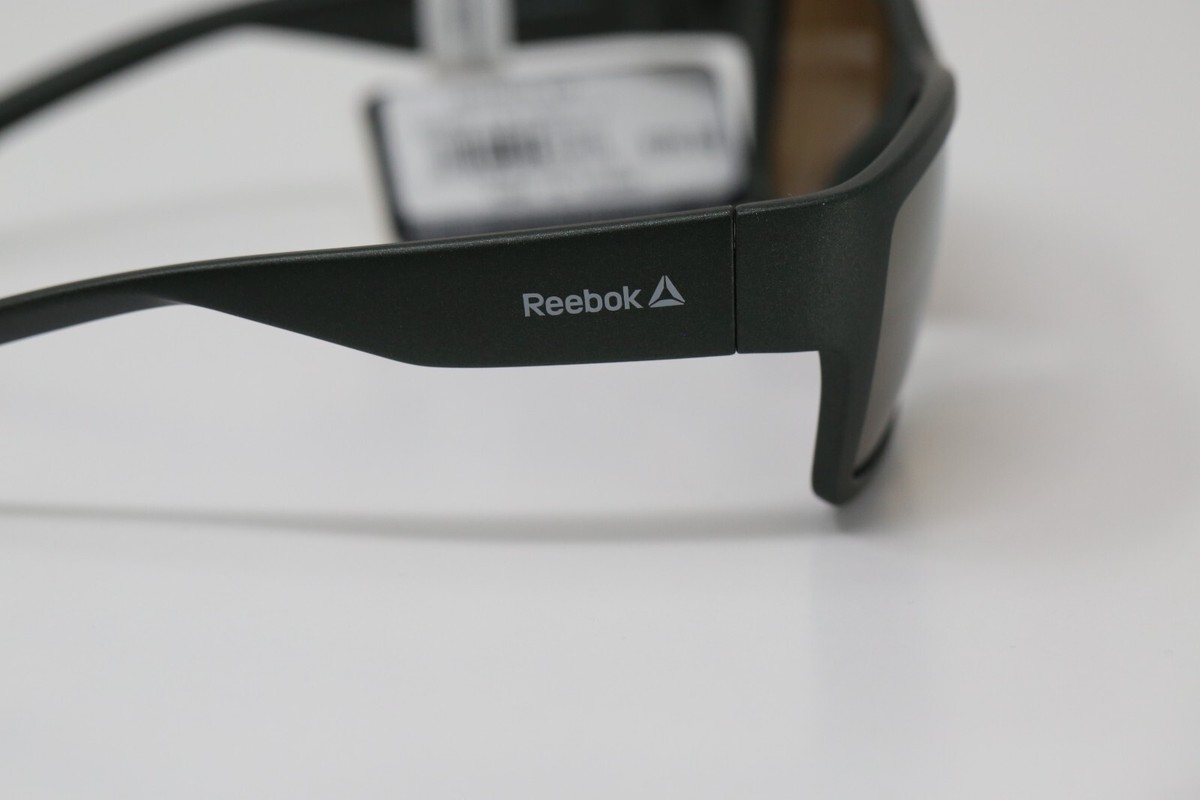 Reebok PH0519 RBOP 1909 GRN Black Sport Wrap Sunglasses