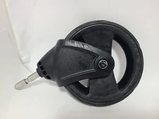 Doona Baby Kids One Stroller Front Wheel Tire Replacement Part Black.