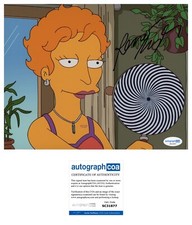 Renee Ridgeley ‘The Simpsons’ Signed Autograph 8x10 Photo ‘Dr. Wendy Sage’ ACOA