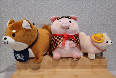 Matcha Shiba Inu 日本限定 ぬいぐるみ SK Japan Faithful Dog Mochishiba Shiba Inu Pig Brown Pink Keychain