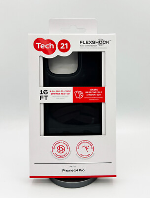 Tech21 Apple iPhone 14 Pro EvoCheck Tough Rear Case Hülle Smokey Black