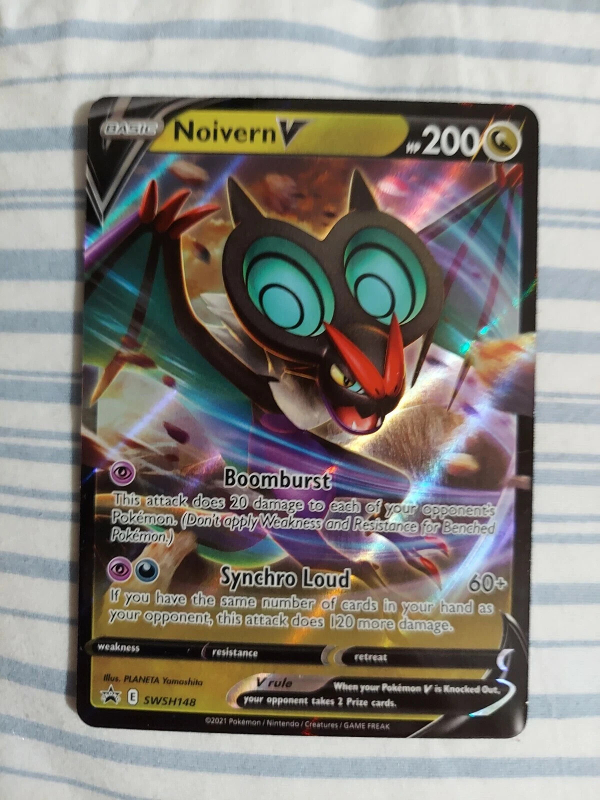 Noivern V SWSH148 NM Holo Foil Promo Rare Pokemon Card