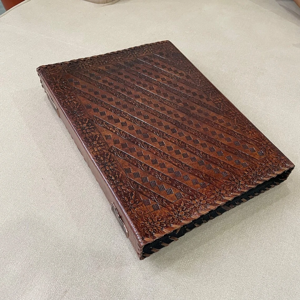 Leather Ring Binder, Tree Of Life Grimoire Binder, Leather Binder - Image 2 of 4
