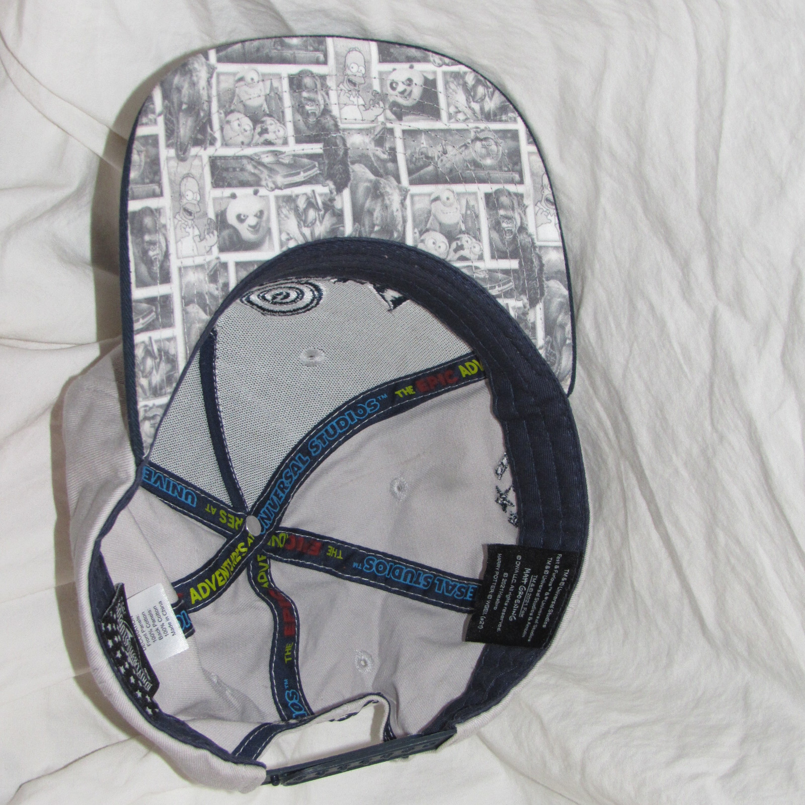 Universal Studios Hat Cap Lights Camera Action Ep… - image 4