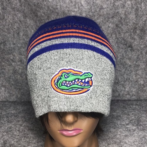 Florida Gator Beanie Hat Cap Gray Blue 