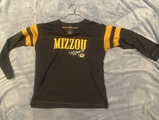 Missouri Tigers Ladies Medium Grey T-Shirt by Colosseum 