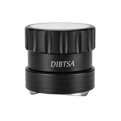 Black 58mm Rotating Coffee Tamper Espresso Distributor Leveler Distribution Tool - Picture 3 of 16