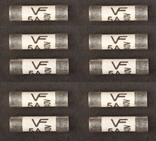 10 x 5 Amp Consumer Unit Fuse Box Lighting Circuit BS1361 Bussmann LA5A