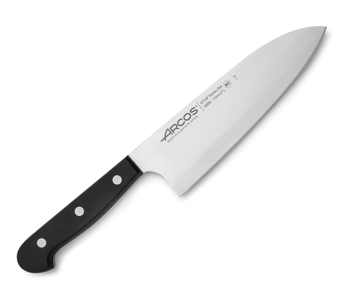 Serie Universal - Cuchillo Santoku Cuchillo Asiático ArtAsian Knife - Hoja N...