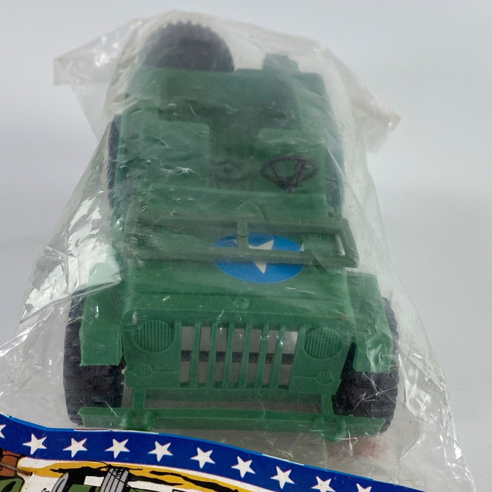 G.I.'s Army Jeep Military Series Big Plastic Toy Vintage Ja-Ru 70's ...