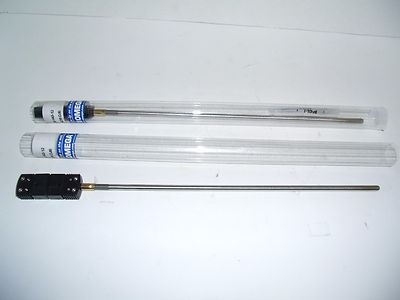 Omega Quick Disconnect Thermocouples 12'' Probe ICSS-14G-12 (YOU GET 2)