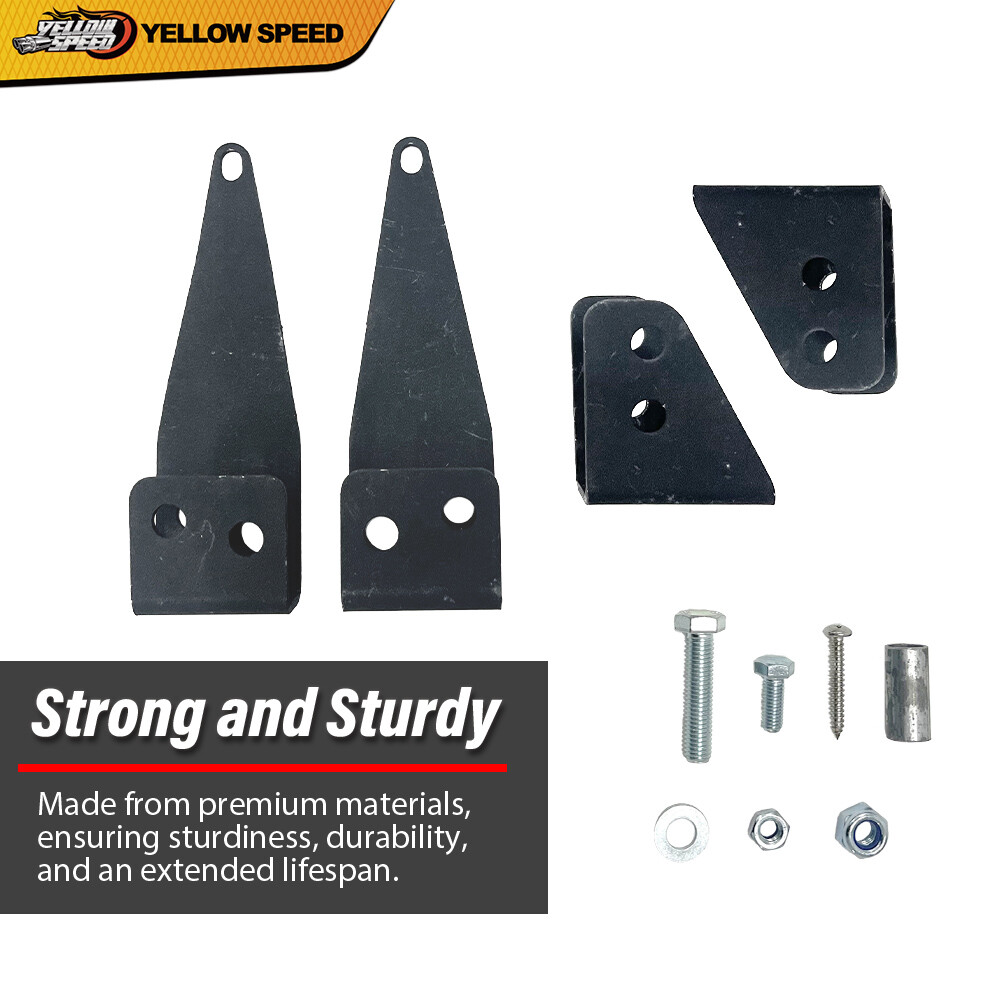 Heavy Duty 2" Front Rear ATV Lift Kit Set Fit For 1998-2004 Honda TRX450 Foreman