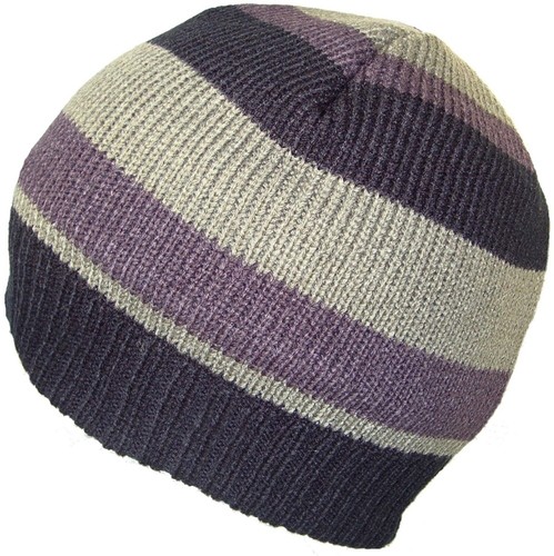 Mens or Womens Beanie Hats Thinsulate Striped Winter Knit Hat Skull Beanies - Picture 4 of 5