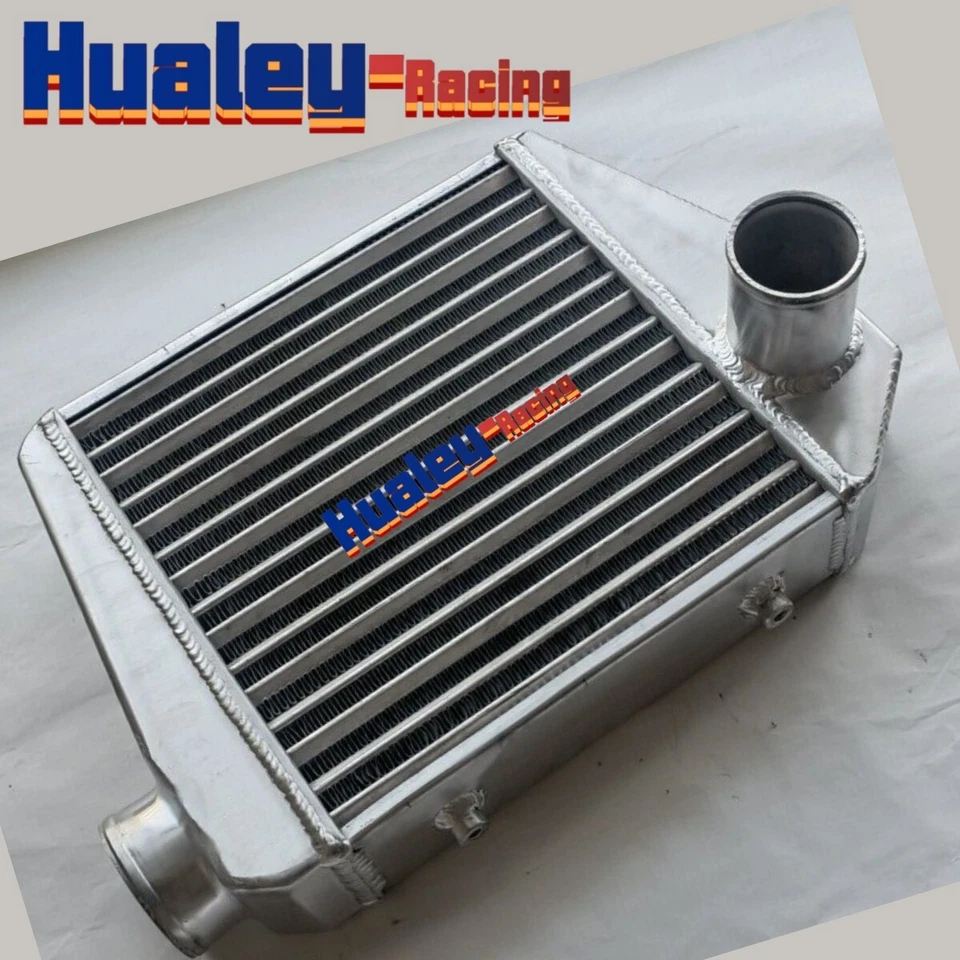 Intercooler universal de montaje frontal turbo de alimentación superior de aluminio de 18 x 13 x 6" Foto 2 de 4