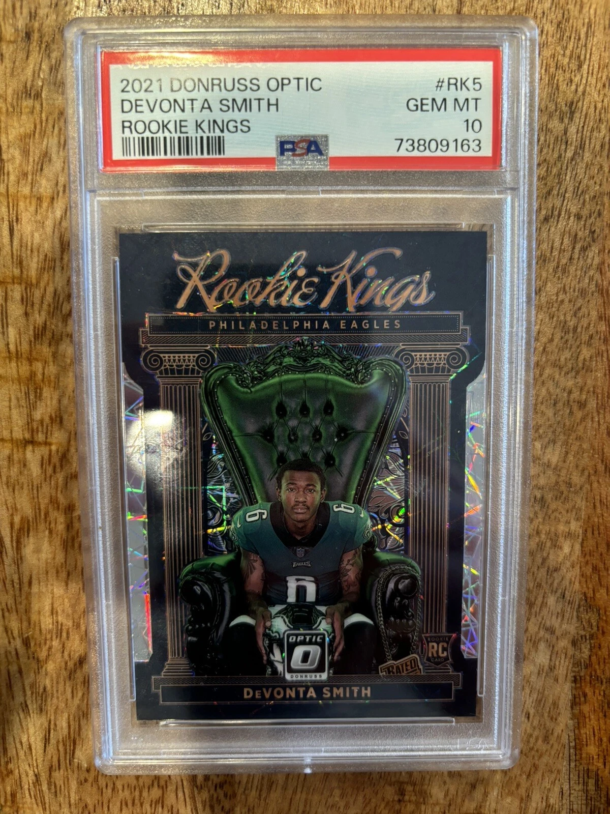 DeVonta Smith Panini Donruss Optic Rookie Kings #RK5 Base