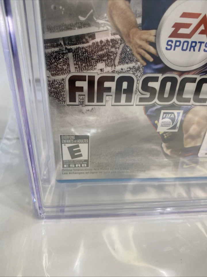 9.6 A+ SEALED FIFA Soccer 13 Lionel Messi Cover CGC POP 2 (Nintendo NEW Wii U) - Image 4 of 4