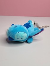 Disney Parks Lilo Stitch Cuddleez Plush Stuffed Animal Soft Toy 6 Laying Blue