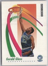 1991-92 SkyBox Minnesota Timberwolves Basketball Card #170 Gerald Glass