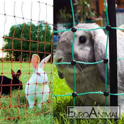 12m bis 50m Kaninchenzaun Freilaufgehege Hasenzaun