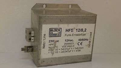 FUNK-ENTSTORFILTER BLOCK HFE 12/8,2