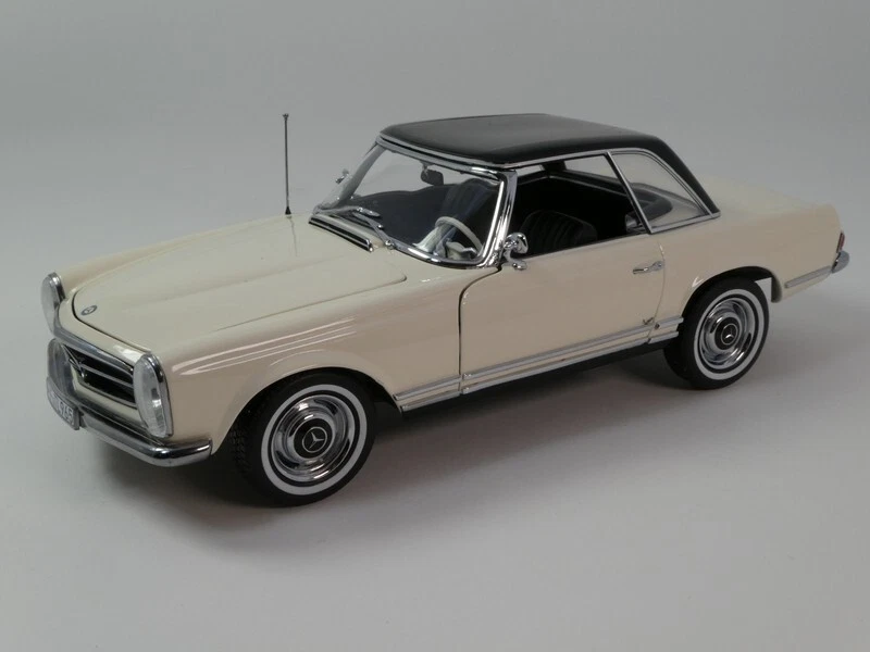 Norev Mercedes Benz 230 SL white DB090 1963 1/18 183768 - Immagine 2 di 4