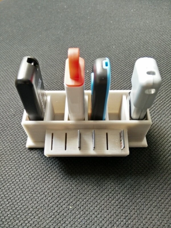 USB Pulgar Flash Drive MicroSD Portatarjetas Rack Organizador Impreso en 3D MUCHAS OPCIONES Foto 2 de 3