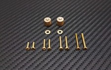 Non-Magnetic Phono Screws Weight Set M2 Brass for Cartridge, Headshell