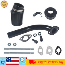 Exhaust Pipe Air Filter Adapter Kit for Honda GX160 GX200 6.5 HP Clone Engine