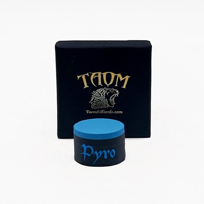 Craie De Billard TAOM Pyro Premium – Bleue, Longue Durée, évite Les Fautes Et Les Coups De Kick, Fabriquée En Finlande