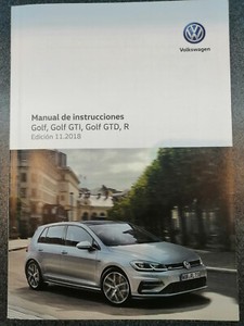 Vw Golf 7 Vii 11 2018 Betriebsanleitung Bordbuch Spanisch Bedienungsanleitung Ebay