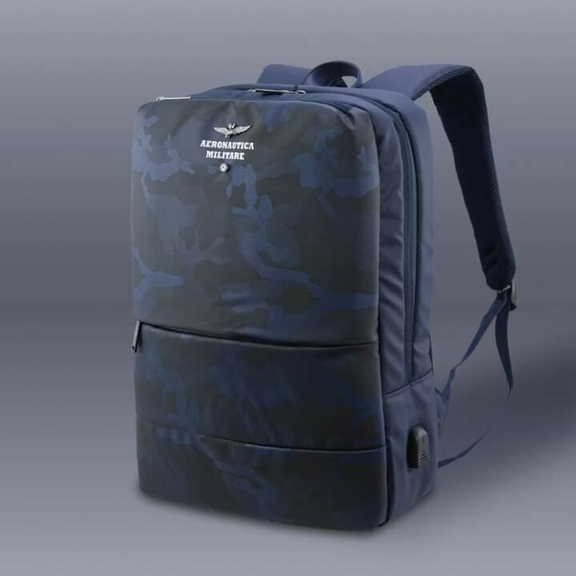 Zaino Uomo Aeronautica Militare Porta Pc/tablet RFID Camouflage Blue Am363  Co | Acquisti Online su eBay
