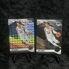 2020-21 Panini Prizm Basketball #291 Tre Jones Silver Prizm Rookie