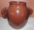UNUSUAL Student of Tom Phelps Studio Jug Ugly Face Handmade Pottery 2014 Brown — photo 3