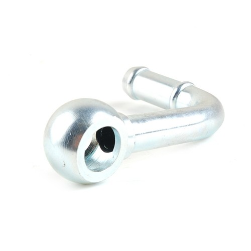 90Deg Front Bent Turbo Water Pipe M14 x 1.5mm to 1/2" For TD05H TD06 GT28R GT30R - Picture 4 of 7