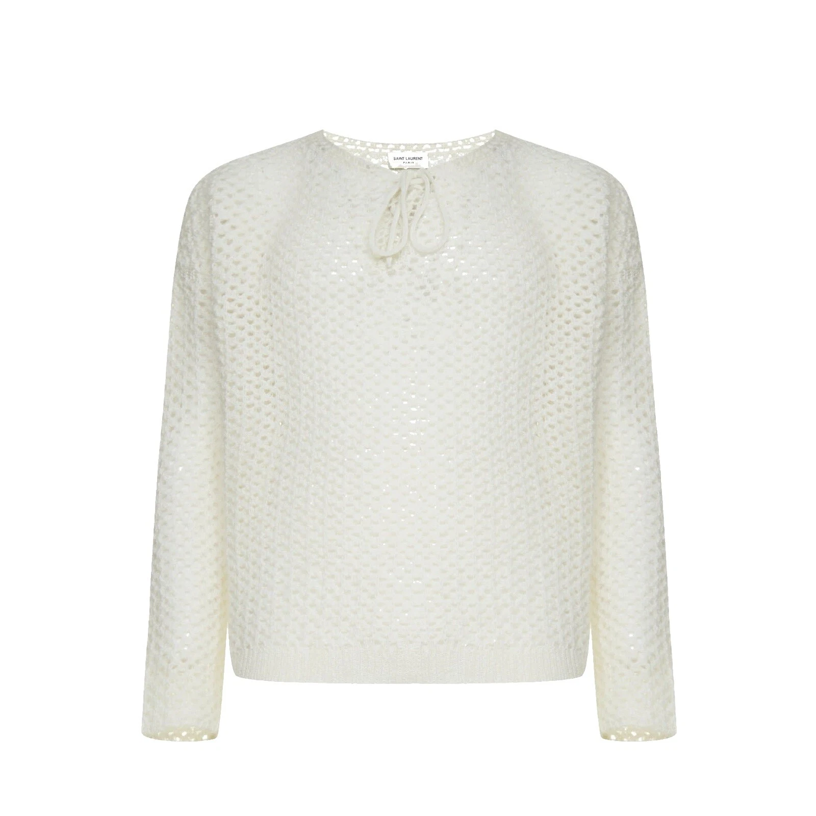 Suéteres para Hombre Saint Laurent Blanco