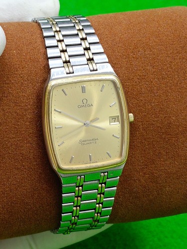 vintage Omega Seamaster watch Quartz 7 Jewels Date Indicator - Picture 18 of 21
