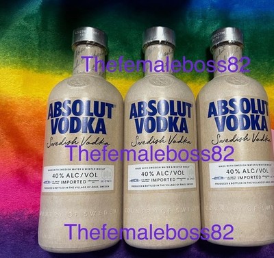 Absolut Limited Edition Paper Bottle, UK Trial Sealed Rare No Longer Available.