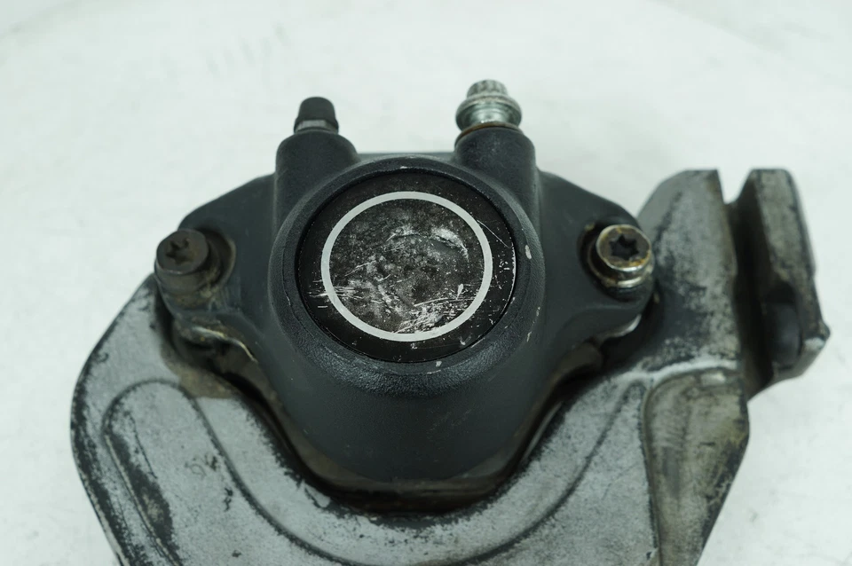 94 Harley Softail FLSTC Heritage Classic OEM Rear Back Brake Caliper w/ Bracket - Image 3 of 4