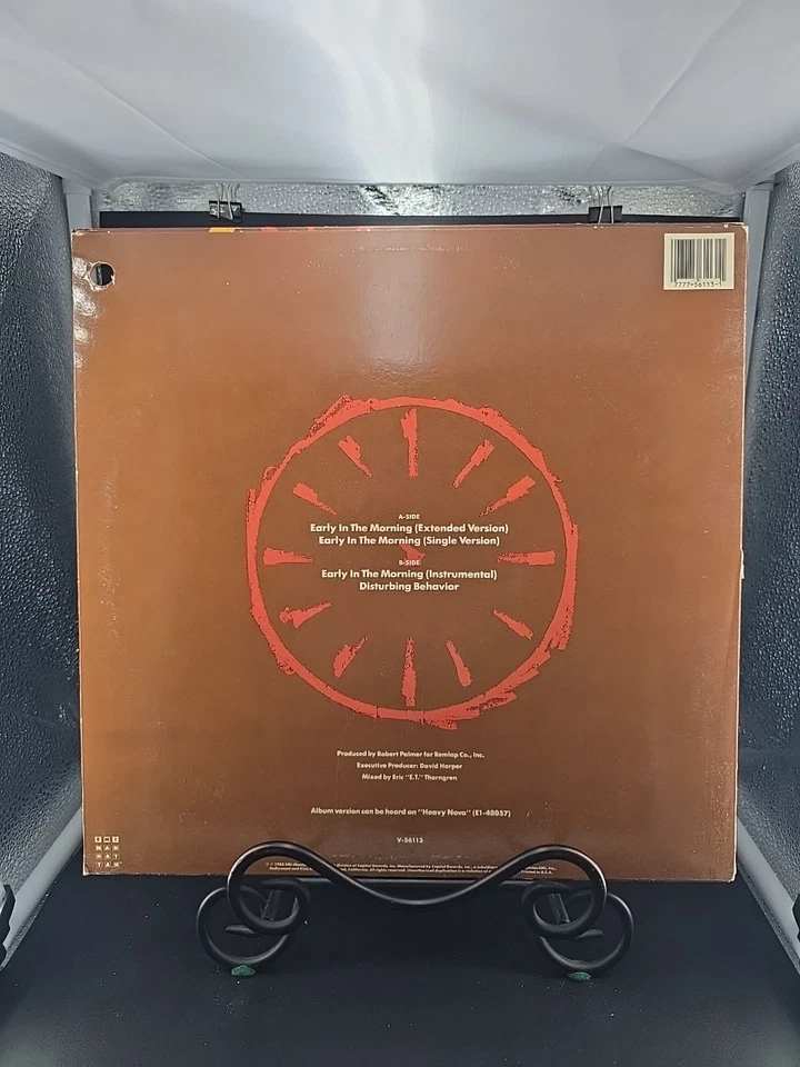 ROBERT PALMER EARLY IN THE MORNING 12" Single EX/VG+ - Image 2 of 4