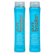 Brazilian Anti-Frizz Shampoo Conditioner, Keratin Argan Oil, 13.5 oz
