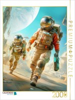 Calvendo Puzzle Science Fiction Visions Of The Future | 2000 Pieces, Finished Si