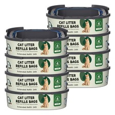 Cat Litter Refill Bags Cartridge with Litter Cat Genie Standard, Plus, XL an...