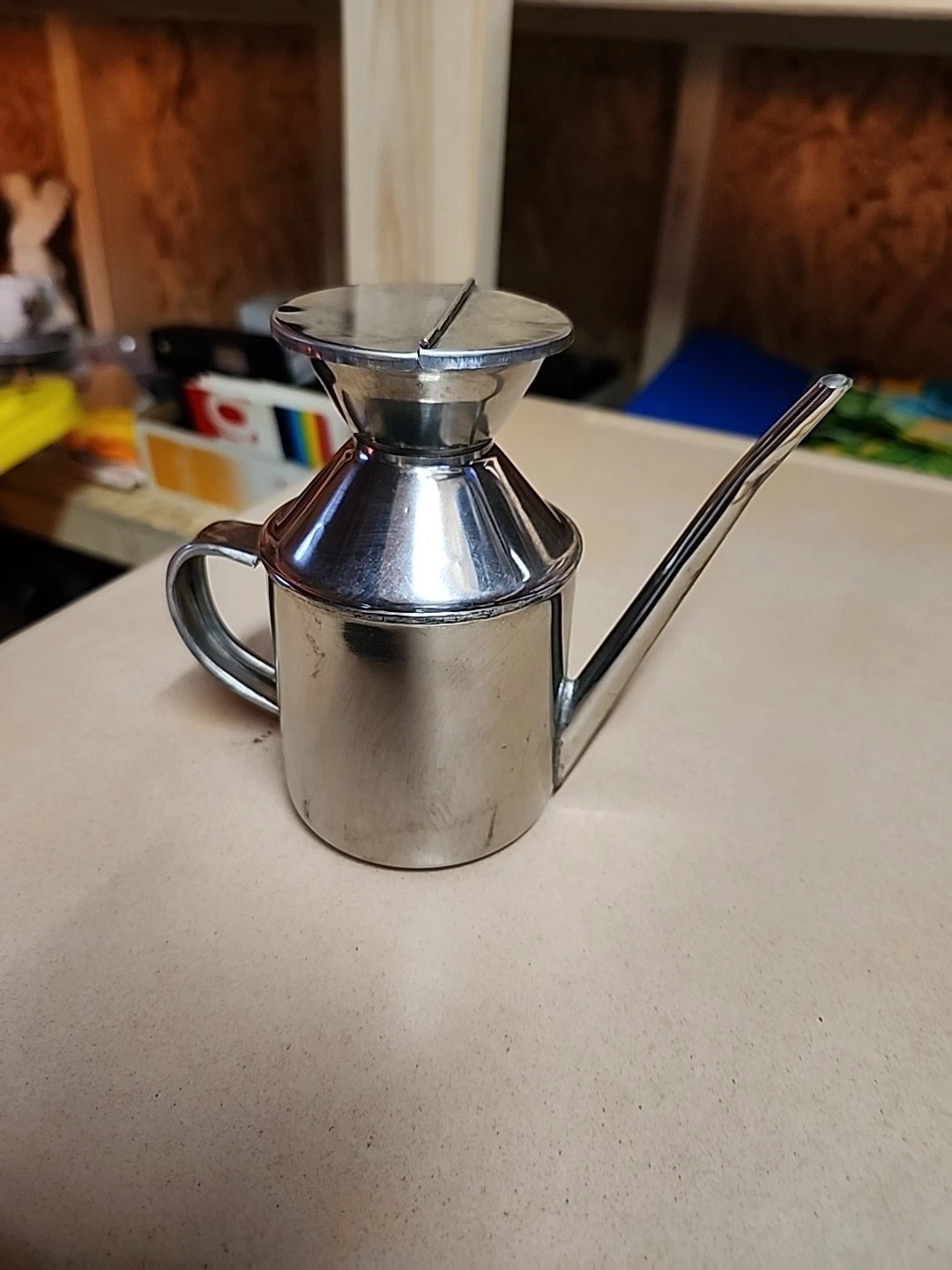 stainless steel olive oil dispenser