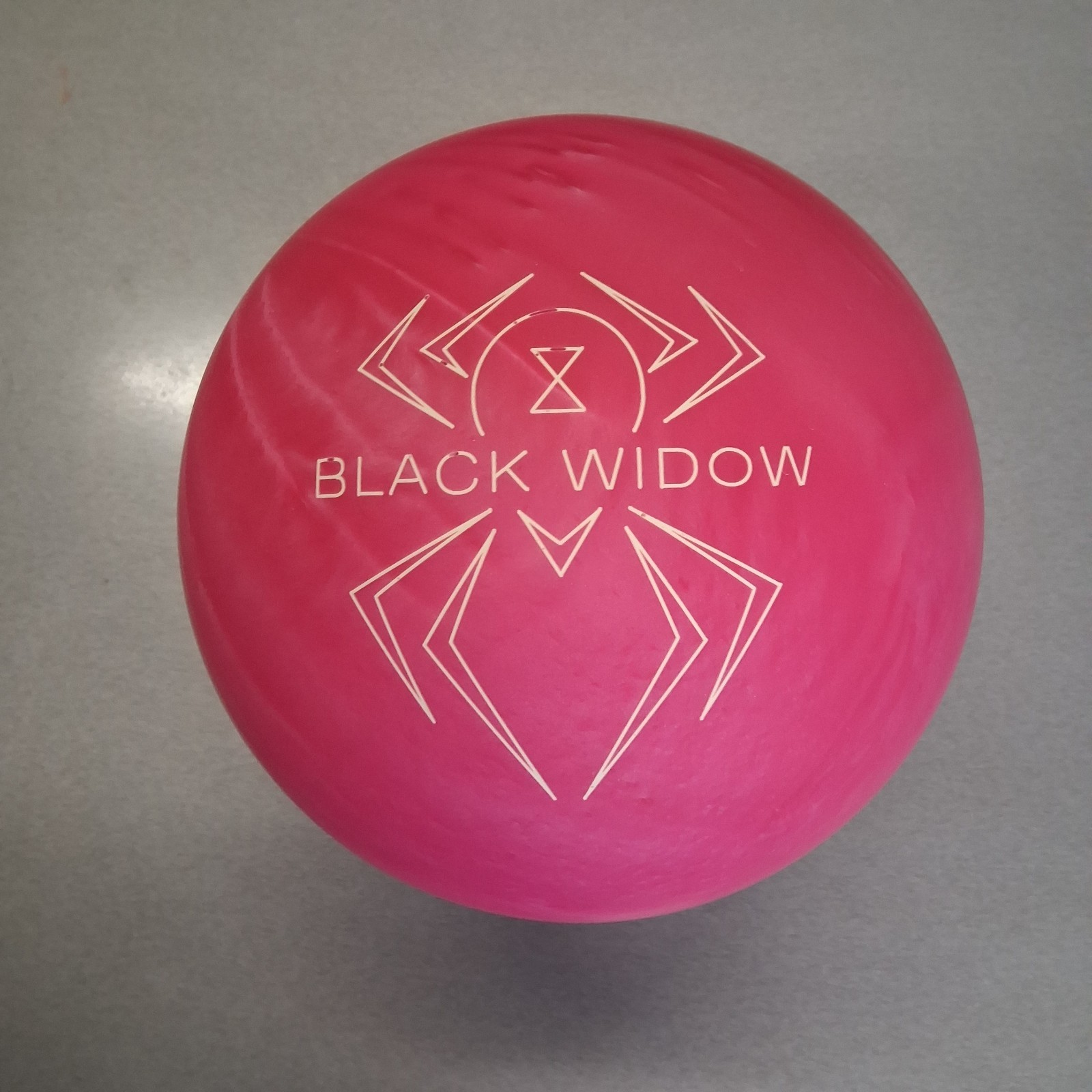 Hammer Black Widow Pink Pearl Urethane  bowling ball 15 LB NEW IN BOX  #041