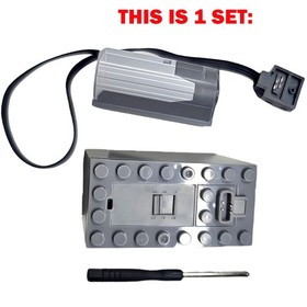 1-7 Sets M-motor & Box Kit For LEGO 8883 Train Power Functions 88000 Battery HOT