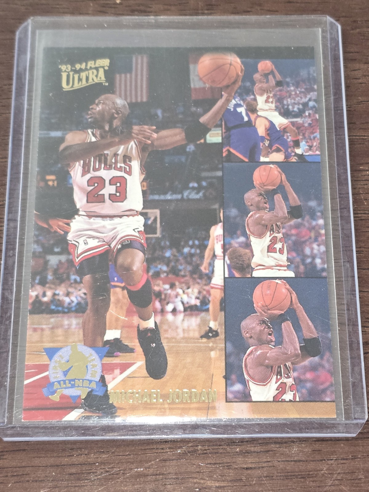 Michael Jordan 1993-94 Ultra All NBA 1st Team Insert #2 Chicago Bulls
