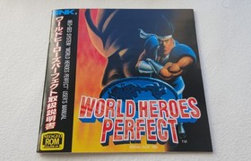 World Heroes Perfect NEOGEO AES Korean Vic-A US Euro SNK Korea *ULTRA RARE*